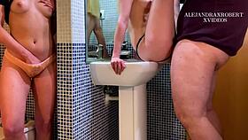 i got an incredible fuck in front of my stepsister with doggystyle and blowjob