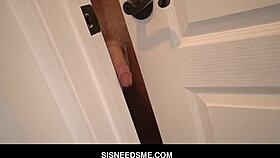 sisneedsme - petite 18+ izzy lush in kitchen pov