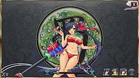 guan yu in swimsuit from shinrenki musou tenka touitsu den gif