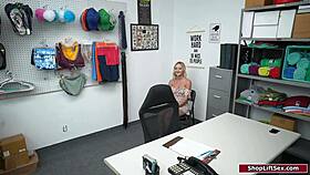 Blonde Teen Babe Fucks Officer To Avoid Jail