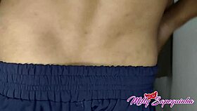 parte 1 - the young employee pleases the boss who watches her sweep, featuring rocha studios