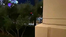 being watched on vegas strip craving cum badly