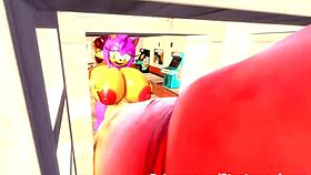 Echoen’s Growing Fun Commission Delivers Intense Shemale Anal Action!