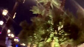 being watched on vegas strip craving cum badly