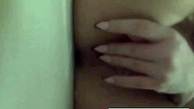 Only ten minutes of the sensual solo play by Christy Mack in a makeup room