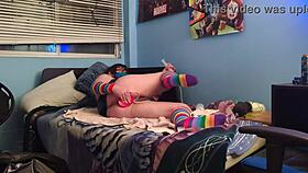 Submissive Puppy Plays with Bad Dragon