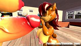 Echoen’s Growing Fun Commission Delivers Intense Shemale Anal Action!