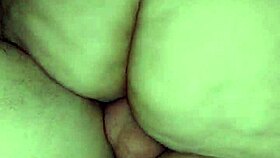 BBW with big ass riding that dick in intense action.