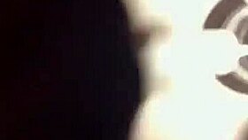 Wife bent over in bedroom for doggystyle with big ass on phone.