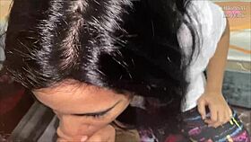 Carahoney Drained Me with So Much Cum in Her Mouth