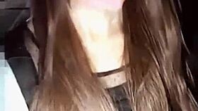 cute ladyboy feels exposed in the shade