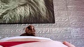 la rubia me encanta cabalgar con su gran culo