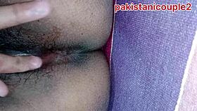 new pakistani couple sharing homemade moments