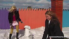 Can Sweety And Crystal Handle Toys In The Snow?