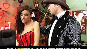 Hot group of girls share one hard cock in four on one orgy! 🔥