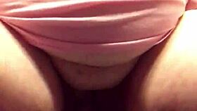 Ride till i gush with dildo pov squirting and wet shaved pussy