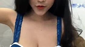 i'm showing off my big tits and feeling so sexy. everyone loves them.