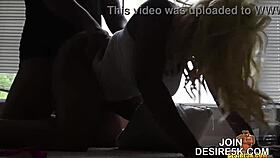 Ebony MILF's Glamorous Sex Tape With Clothes Ripped Off!