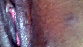 Ebony Beauty Intensely Fingers Her Wet Pussy Until Explosive Squirt