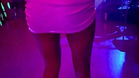 Skinny teen turns husband into cuckold at liberal club