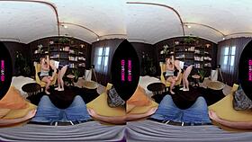 The nymphomaniac neighbors from Vrconk came for a deep bang in various positions