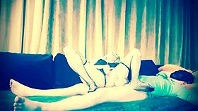 Watch this blond teen get fucked deep with blowjob and muff diving?