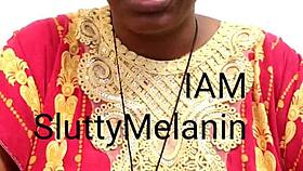 A solo ebony milf explores her desires