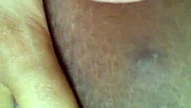 Ebony Beauty Intensely Fingers Her Wet Pussy Until Explosive Squirt