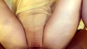 Aki, a 26-year-old office worker, enjoys intimate moments with her partner in part 2