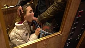 Wow, Teen Beauty Cums on Massive Cock!