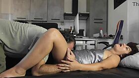 Big Licking Leads To Orgasm For Horny Milf Couple