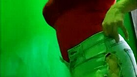 Milf shows off big natural tits in homemade video