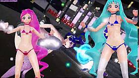 Gooning Compilation PMV with Wild Anime Hentai Dancing in 3D