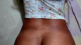 hypnotizing big ass of colombian teen stepsister gaping from anal creampie with monster cock