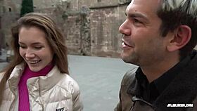 Wow, Teen Beauty Cums on Massive Cock!