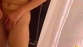 stepsister caught masturbating in the bathroom, leading to intense fucking and blowjob