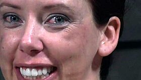 tied up beauty getting wild with toy in her vagina 😍