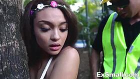 Jaye Austin Sucks Dick And Gets Humped Hard