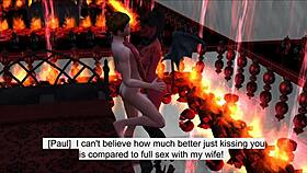 Succubus Seduces Married Bride in Sims 4