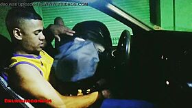 i fuked the femal polic officer with my big blak cock in the kar