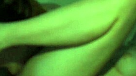 miley grey moans loudly in bed