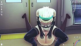 This hot 3D girl is so sexy and ready for action.