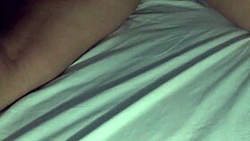 Relaxing massage session with my wife at home