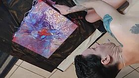 Skinny Naked Amateur Sucks Big Cock Hard