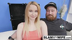 Sexy redhead gets her pussy filled with big black cock