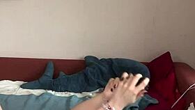 gorgeous teen 18+ chats on snap while sucking dick pov