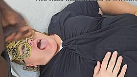 Blonde Pawg Milf Swallows Cum