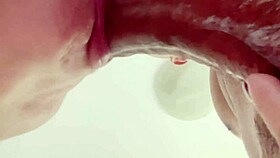 I Gave A Shemale A Loving Blowjob For Creampie Facial