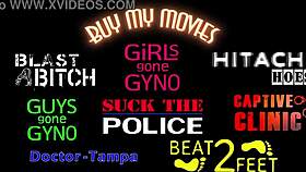 Doctor Tampa tests freshman Angel Oaks with vibrator for college physical. She moans through intense orgasms at HitachiHoes.com.