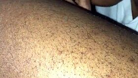 Horny Ebony Couple Spits On Big Wet Ass Pussy